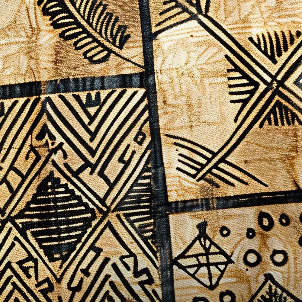 African Mud Cloth Wall Tapestry Tribal Pattern Art Ethnic Decor Boho Living Room Hanging Traditional African Design