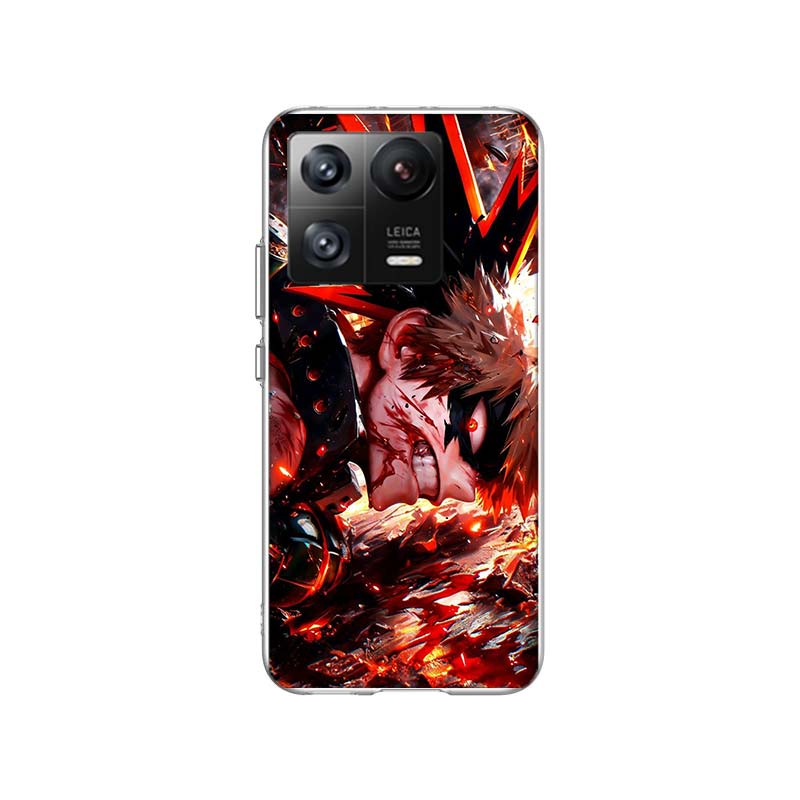 My Hero Bakugou Katsuki Phone Case For Xiaomi Poco F7 Ultra X7 X6 M8 M7 M6 M4 M3 Pro X4 Mi 15 15T 14 14T 12T 12S 10T Pro 12 11 L