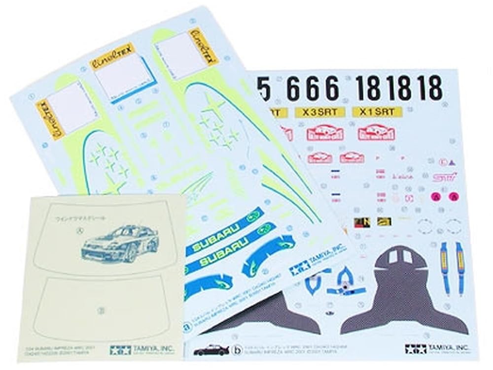 Tamiya Sportwagenserie Subaru Impreza WRC 2001 Plastikmodell 24240 1/24 Nr.240