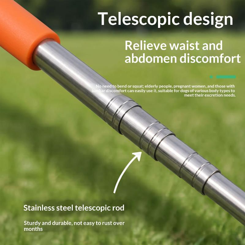 Portable Scalable Dog Poop Collector Pet Poop Picker Friendly Grabber Pet Waste Clean Tools