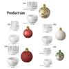QX2E Christmas Ball Silicone Cup Molds Resin Jar Mould With Lid Easy Demolding