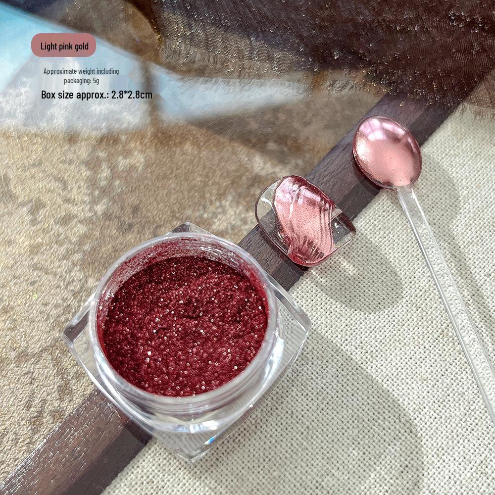 

Пудра для ногтей Волшебное зеркало - 6 Супер Ярких Блестящих Цветов, Мелкий Глиттер Лед для Кожи, Украшения для Ногтей.