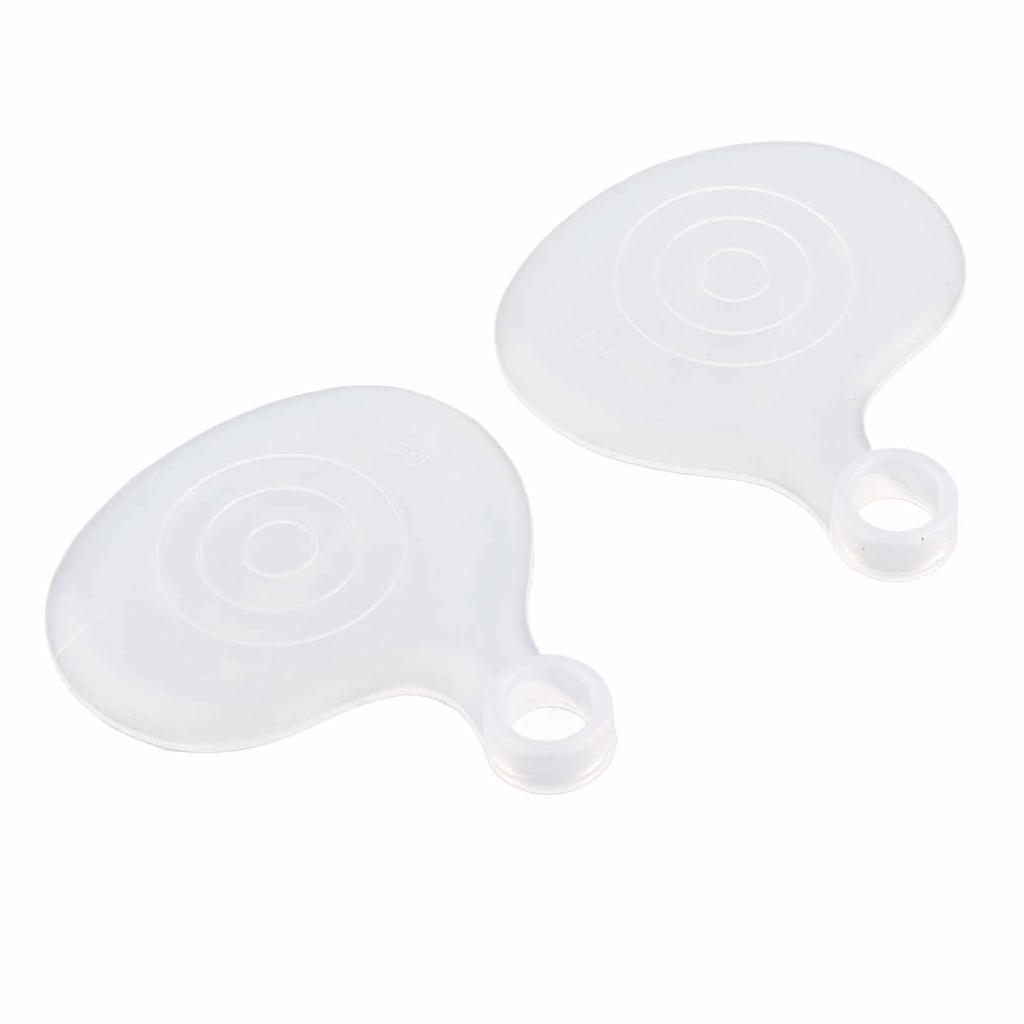2pcs Unisex Silicone Forefoot Relieve Pain Correction Shock Absorption Insoles Cushion S