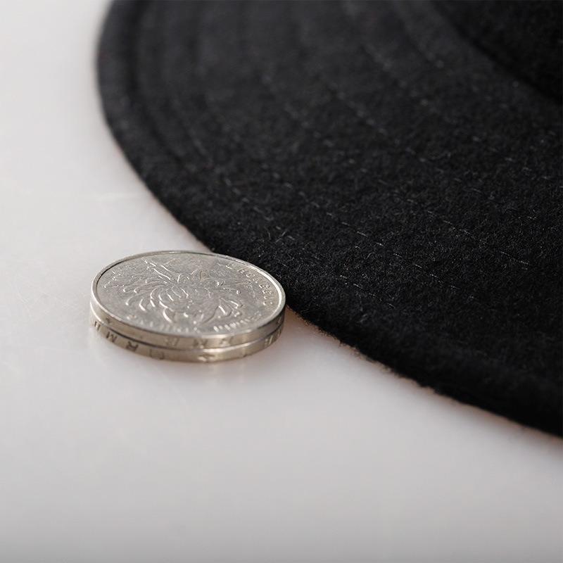 Top Hat Men Middle-aged Men Autumn and Winter Thickened Hat Wool Top Hat Old Man Hat Old Man Hat Dad Hat
