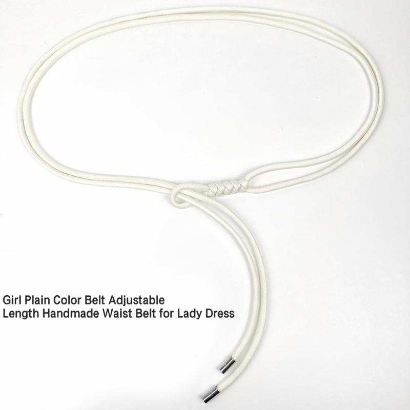 Lady Casual Style Belt Braids Waist Belt for Banquets Party Dress Braided Belt