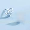 Heart Interwoven Earrings: Stylish Gift for Women & Friends