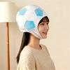 Soccer Themed Headgear Cap Comfortable Cotton Football Headpiece Washable For Adults Kids Sports Event Family Gathering