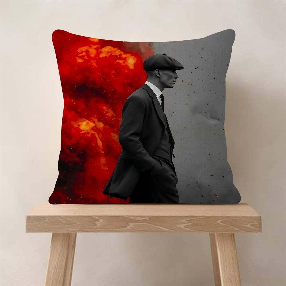 Peaky Blinders TV Play Personalized Picture Text Home Decorative Pillows Household Gifts 45x45cm
