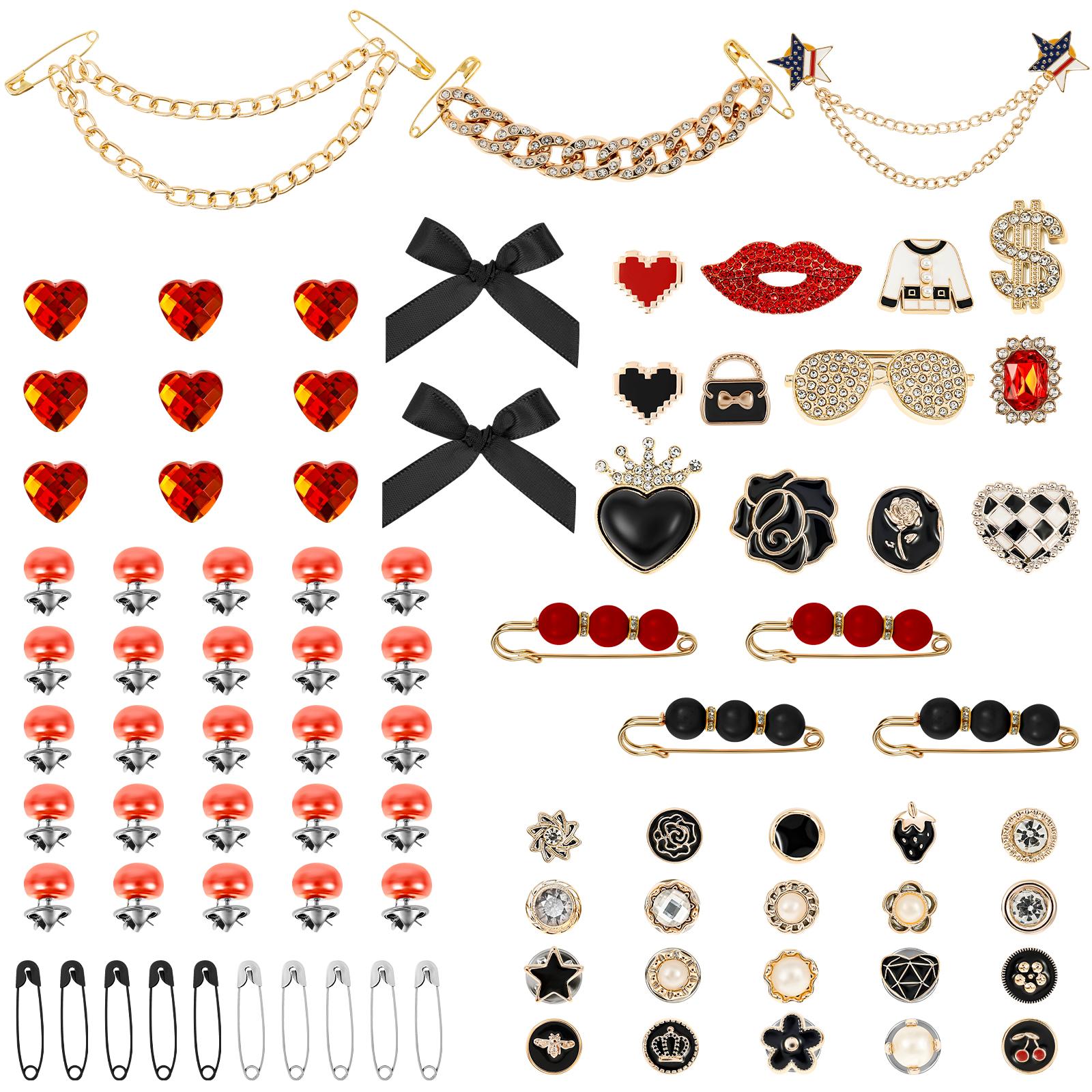 

Набор из 85/87 шт. шармов для обуви, декоративные шармы для кроссовок с булавками, броши, банты, цепочки, аксессуары для DIY для женской обуви, одежды