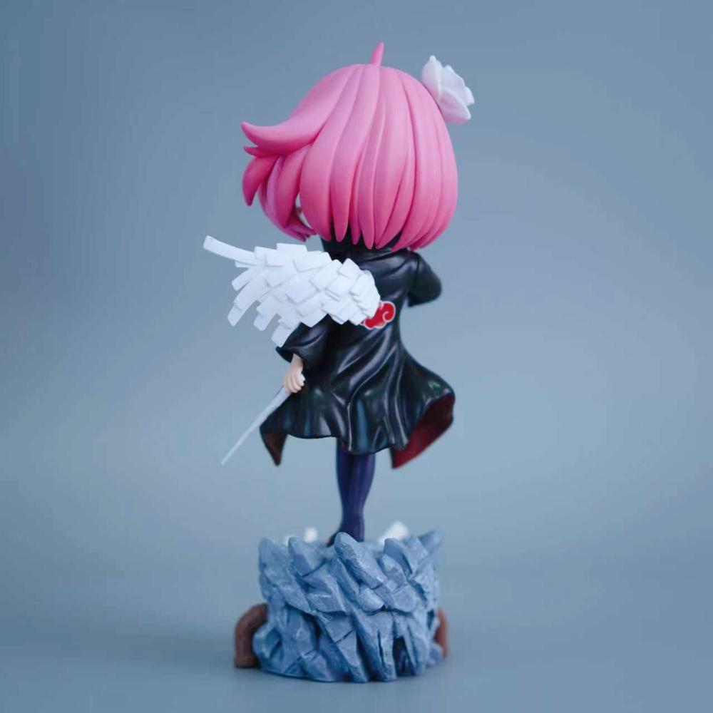 18.5cm/7.28in Anime NARUTO Figure Anya Forger Cosplay Konan Action Figures Pvc Statue Collection Model Toys Gifts
