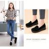2025 New Spring Loafers Women's Fashion Chunky Sole Versatile Flats Comfortable Casual Shoes Women's Sizes 35-41