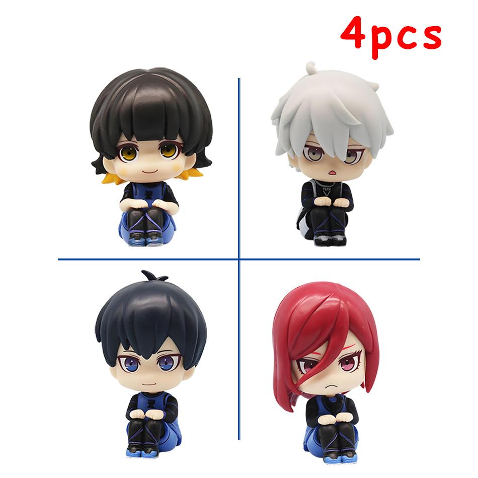 Blue Lock Anime Figure Isagi Yoichi Chigiri Hyoma Bachira Meguru Nagi Seishiro Action Figures Collection Model Figurine Doll Toy