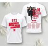 2026 Hot Sale BTS World Tour 2026 Graphic Print T‑Shirt Unisex K‑pop Idol Short Sleeve Casual Streetwear Tee Tops for Men Women Kpop Fans