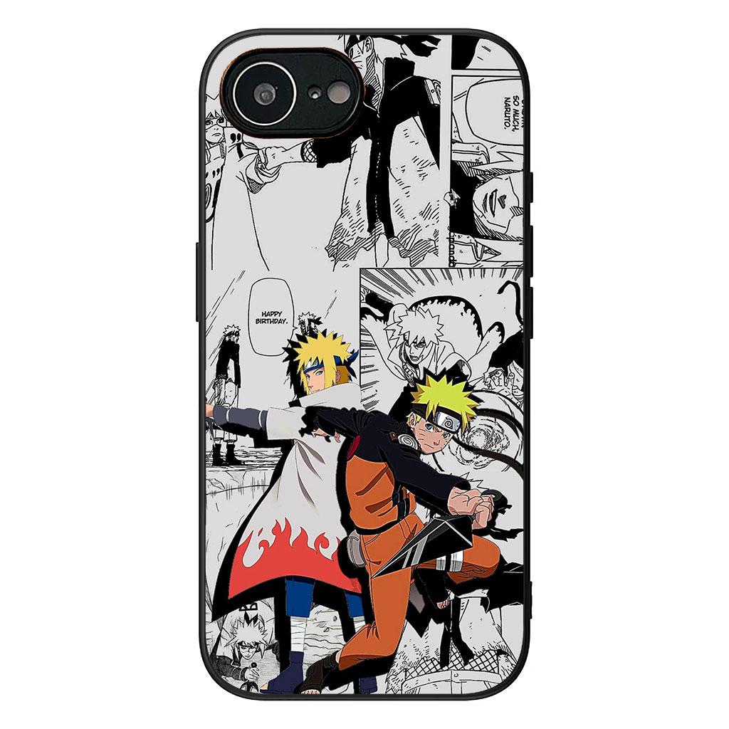 for Samsung Galaxy S25 S24 S22 S23 FE Ultra Plus A56 A05 A06 A15 A16 A55 S7 Edge Phone Case Narutos Namikaze Minato Kakashi