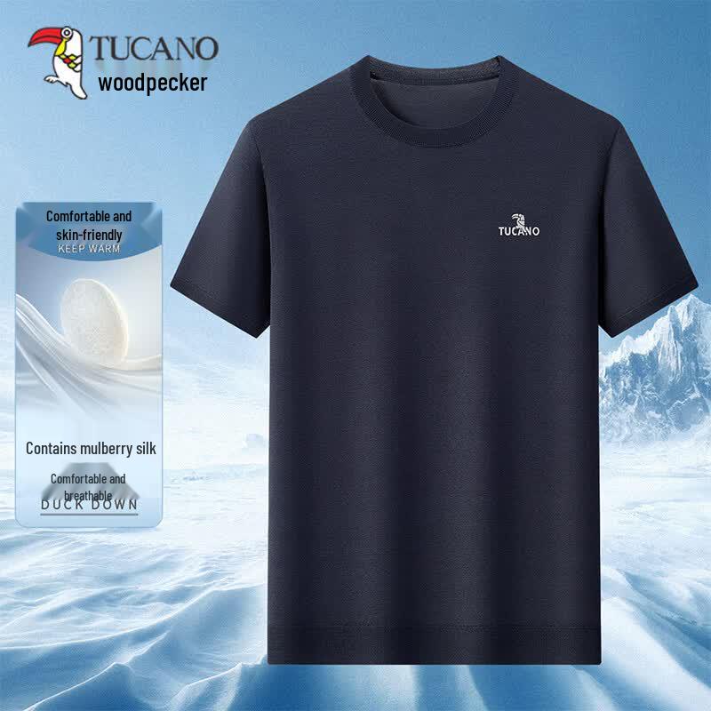 TUCANO Men s Silk Blend Short Sleeve T-Shirt 2XL