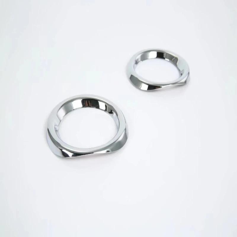 For Toyota CHR C-HR 2016 2017 2018 19 20   ABS red  front Rear Fog Light Foglight Lamp Cover Trim Foglamp Reflector sticker