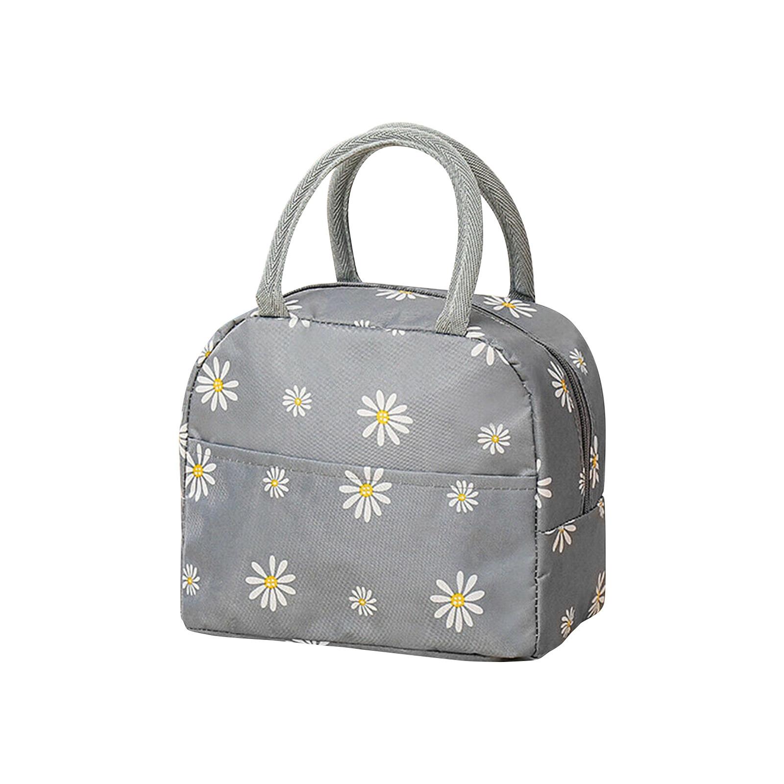 

Портативная изолированная сумка для обеда Bento Box Cooler Tote для детей, взрослых, мужчин и женщин MIT 24*13*19cm серый