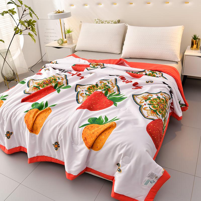 

Летнее спальное одеяло из соевого волокна, кондиционер, одеяло из стираного хлопка, летние одеяла для взрослых для кровати, дивана, домашний декор 200X230cm