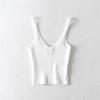 Sexy Crop Tops Strick Neckholder Tank Top Frauen Sommer Camis Rückenfreies Camisole Mode Geripptes Tube Top Weibliche Ärmellose Kurze Weste