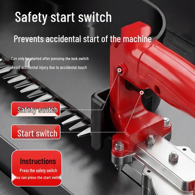 Milead Cordless Brushless Tea Harvester CN plug (adapter included)