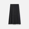 Broadcast Commuter High-Waist A-Line Mid-Length Skirt