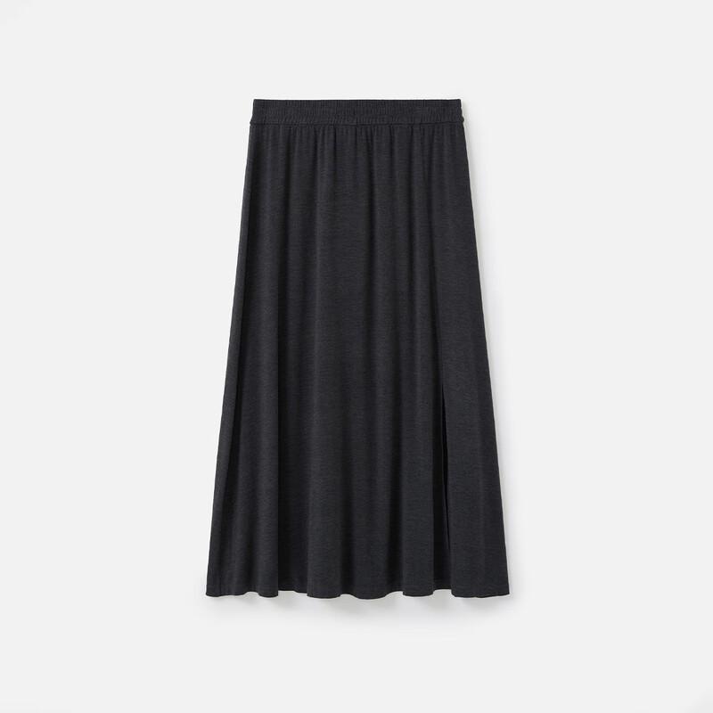 Broadcast Commuter High-Waist A-Line Mid-Length Skirt