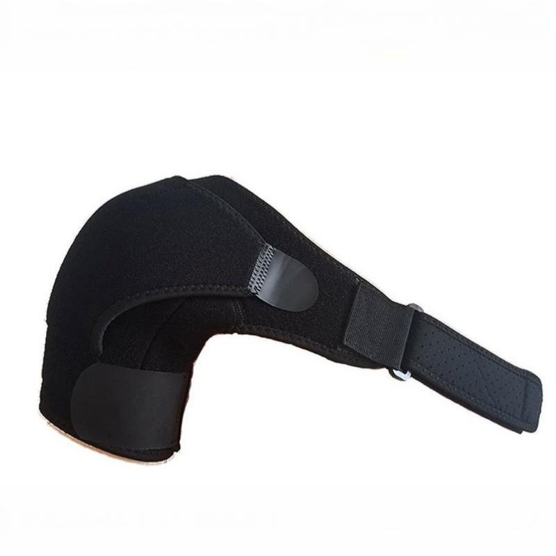 1Pcs Adjustable Neoprene Compression Support Cross Strap Double Shoulder Brace For Men Women Sports Injury Pain Relief