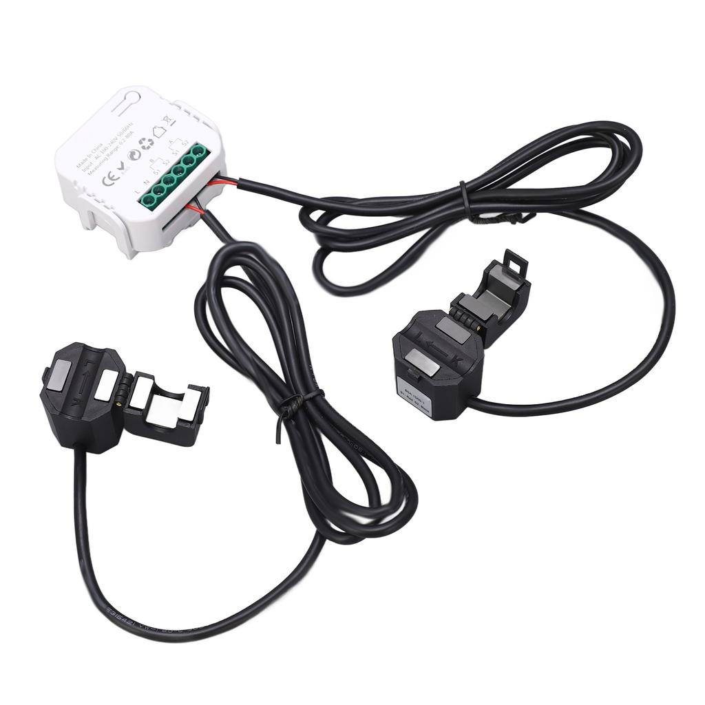 WiFi Smart Energy Monitor Single Phase Clamp Electricity Meter 100?240V AC for Home Appliances