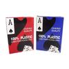 54Pcs Waterproof PVC Playing Cards Flexible Durable Card Games Poker Playset Washable Plastic Cards for Family Entertainment