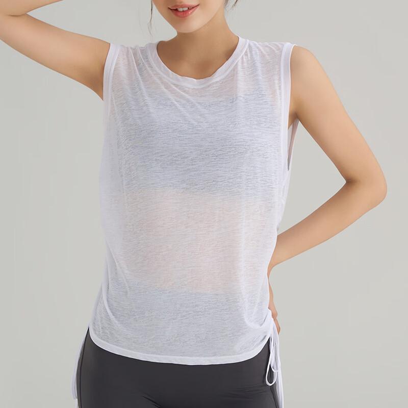 Женский облегающий майка-топ для йоги без рукавов S