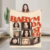 Kpop Babymonsters Group Blankets Velvet Spring/Autumn  Multi-function Lightweight Throw Blanket for Home Office Bedspreads