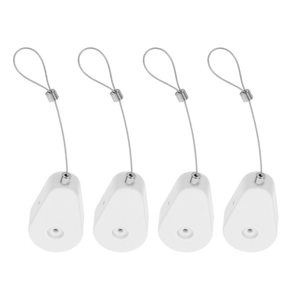 1Set Retractable Anti-Theft Cable Lock Steel Wire Automatic Safety Retractable Security Cable Holder Adjustable Length Anti-Loss 7