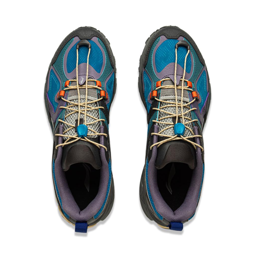 Li Ning Fuyiao 2.0 Trail V2 Classic Retro Double Cushioning Stable Support Non-Slip Wear-Resistant Low-Top Running Shoes Men Running Shoes ARXU023-1