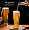 ZISIZ Large Capacity Beer Glass Set