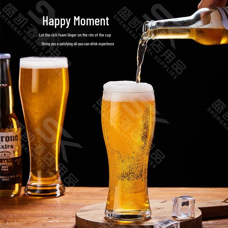 ZISIZ Large Capacity Beer Glass Set