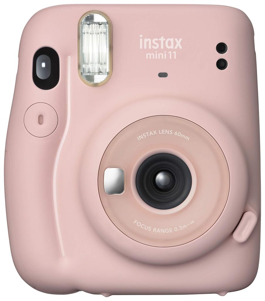 Fujifilm Instax Mini 11 Instant Camera, Blush Pink