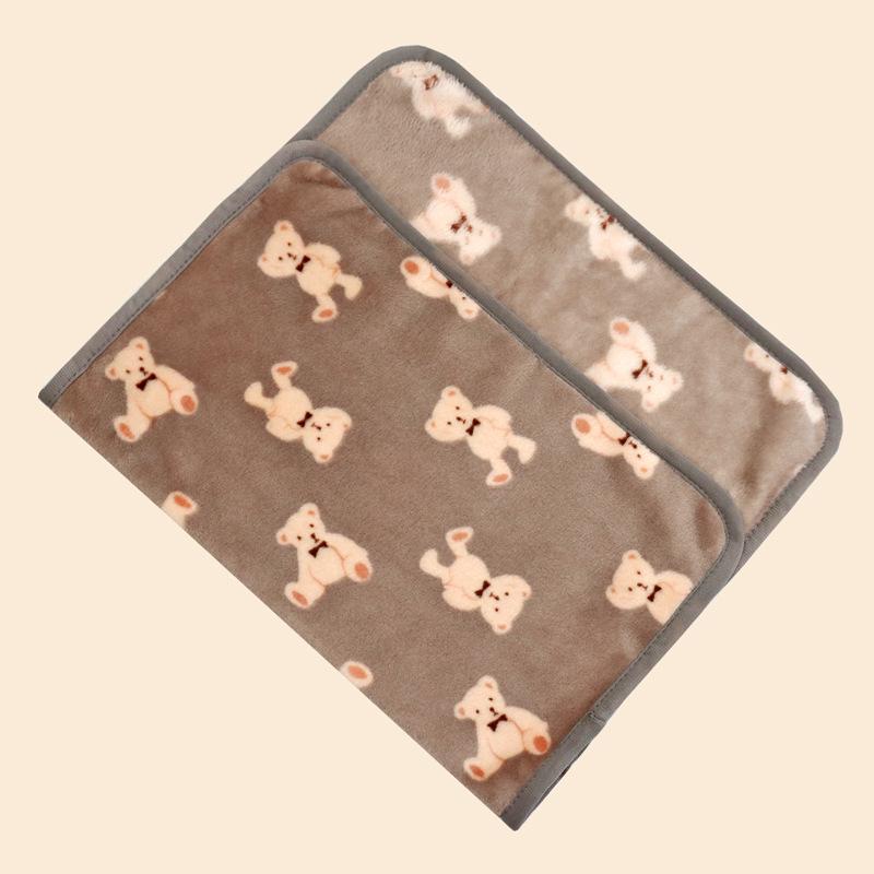 Four Seasons Flannel Pet Blanket: Cozy Warmth for Cats & Dogs Small