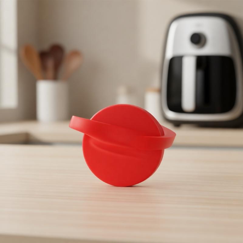 8 Piece Food Safe Silicone Magnetic Clips To Hold Air Fryers Liners Parchment Paper Waterproof Rustproof Heat Resistant