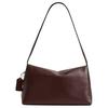COACH Chelsea Natural Grain Cow Leather Shoulder Bag Large Women's Maple Brown CDS58-B4MPL