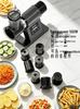 Automatic Sausage Stuffer & Electric Meat Grinder with Vegetable Cutter and Slicer