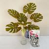 Artificial Green Plant Home Decor With Soft Silicone Leaves For Wedding And Photography Props
