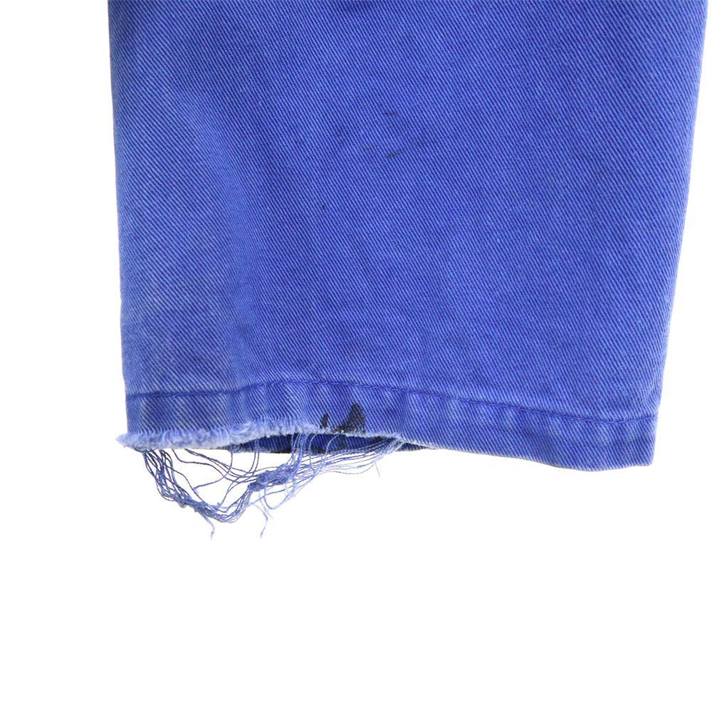 EURO WORK 70s 80s Vintage Euro Work work Chester coat Blue x navy Men's Used