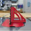 1 Pcs Multi-Angle Measuring Ruler Aluminum Woodworking Square Protractor Precision Mini Carpenter Square Miter Triangle Ruler