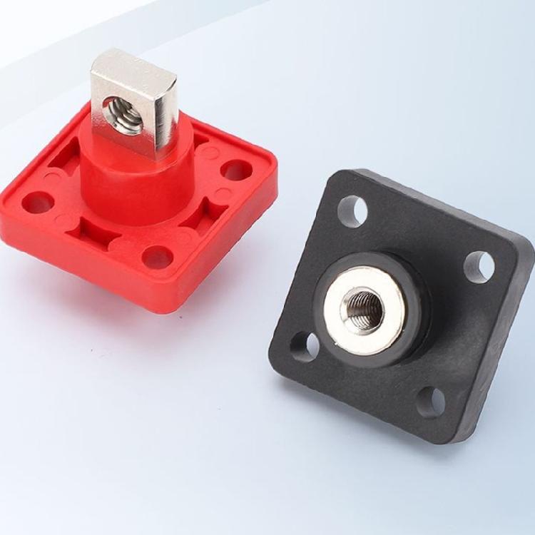 2Pcs Multipurpose Screw Fastening Brass Terminals Block Convenient for Solar Energy Battery Secure Connection Daily Use