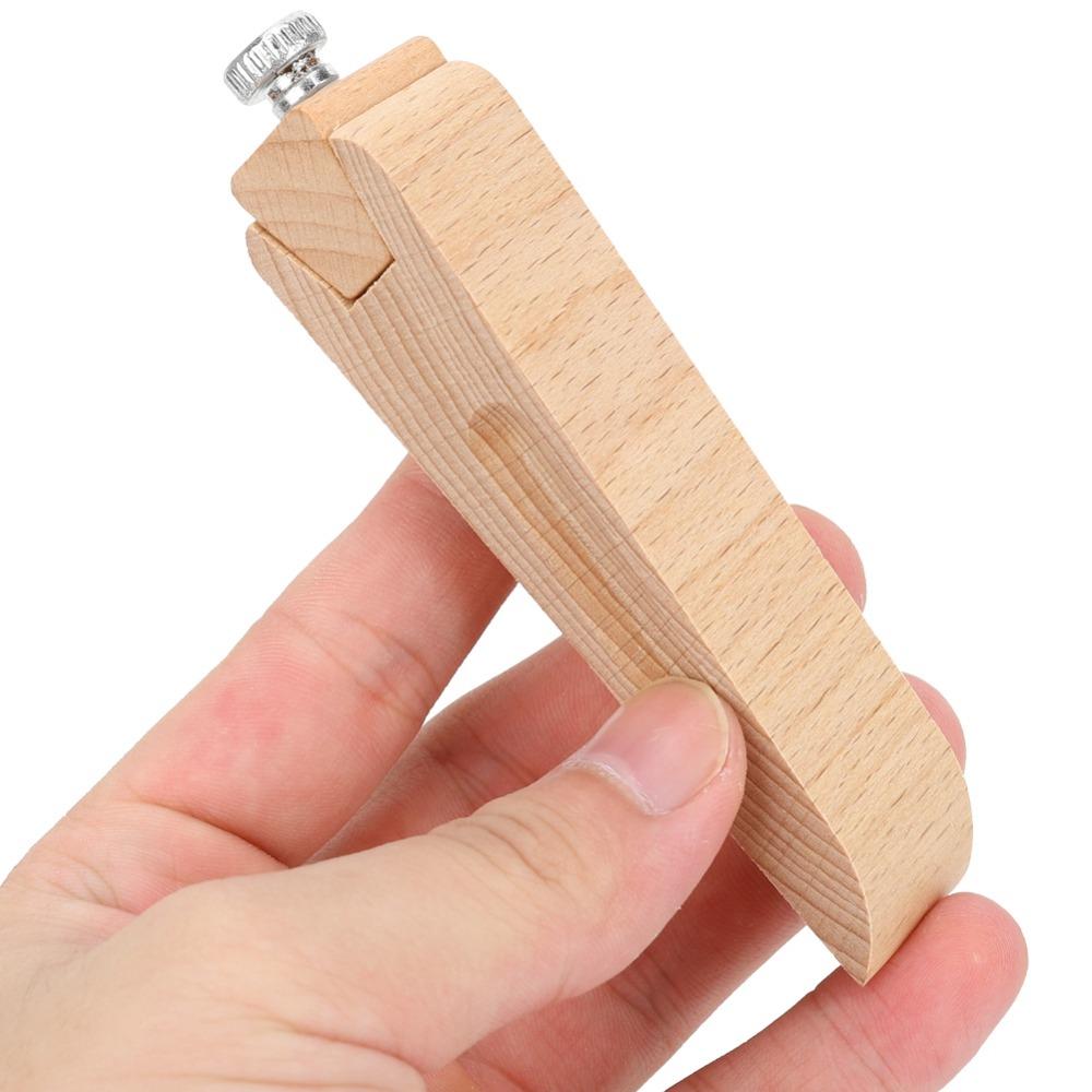 Beech Wood Sandpaper Sanding Block Wedge Shape Polishing Sanding Tool Woodcrafts