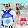 Adorable Kids Eggshell Backpack With Led Light For Boys Girls Cute Cartoon Design