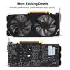 GTX 1660TI 6GB Graphics Card DDR6 192Bit Dual Cooling Fan Computer Graphics Low Power GPU for Working Gaming Video