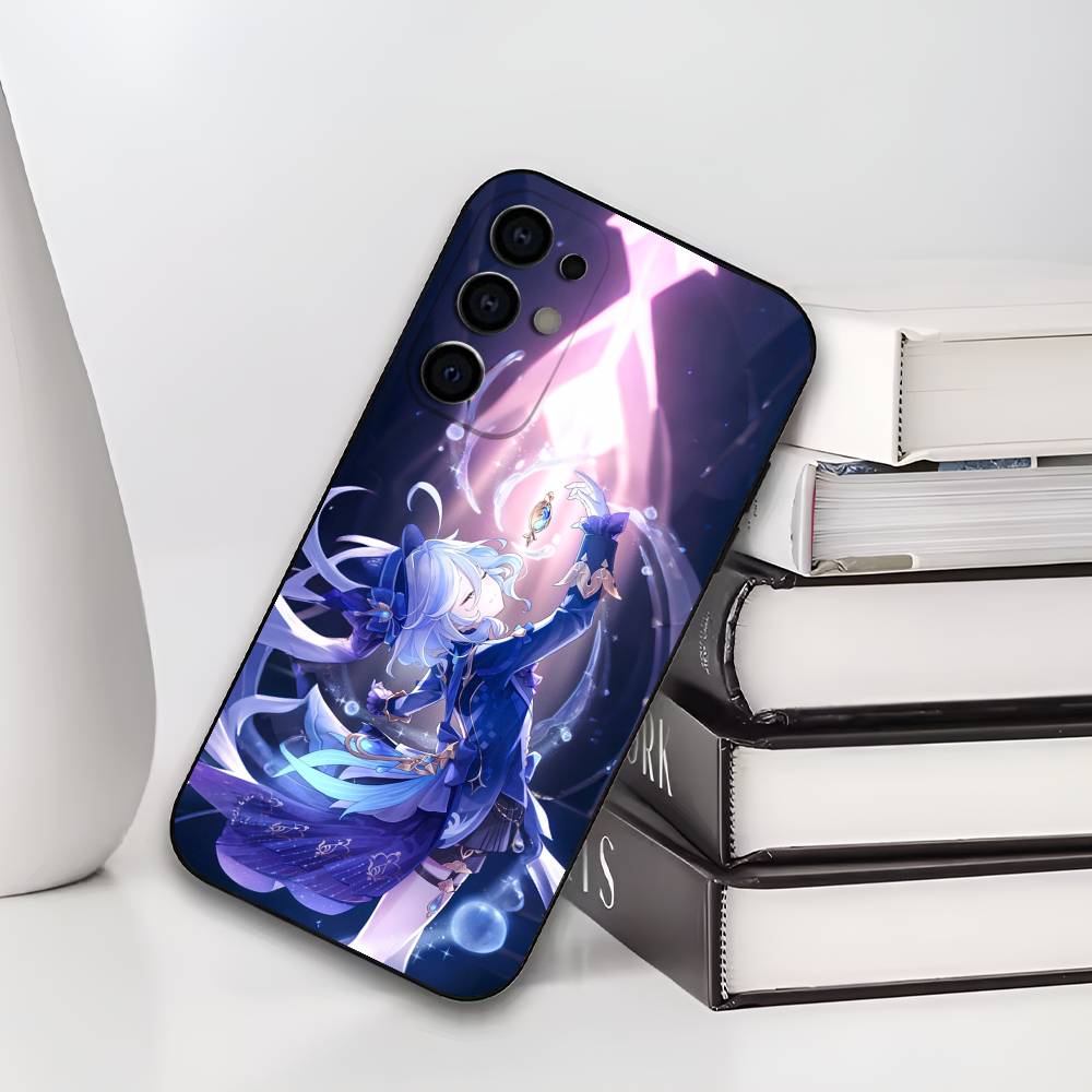 F-Furina G-Genshin I-Impact Phone Case Silicone Soft For Samsung S25,S24,S21,S22,S23,S30,Ultra,S20,Plus,Fe,Lite