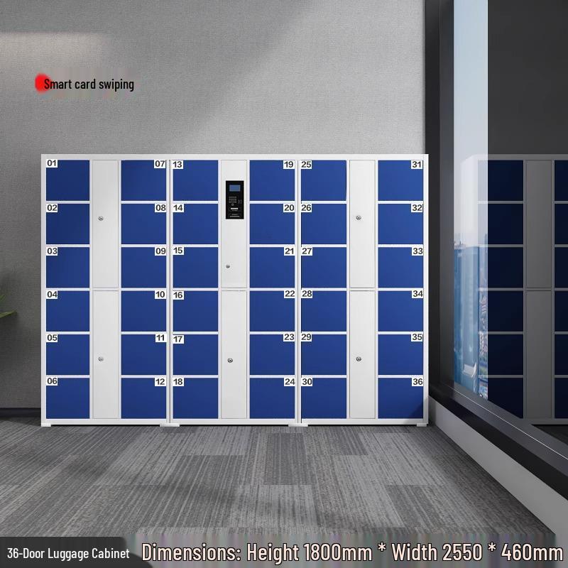Smart Facial Recognition Lockers for Shopping Malls, Supermarkets, Gyms, and Employee Changing Rooms