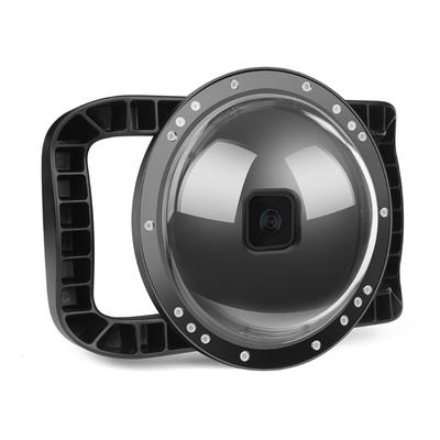 Dome Port for 9 Sport Camera Accessories, Waterproof Dome with 12 Pcs Anti-fog Inserts for 9 Underwater